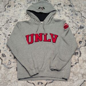 Champion UNLV Rebels Hoodie Gray Embroidered Sweatshirt Men’s Medium